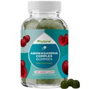 Calming Ashwagandha Gummies for Men and Women - 750mg Equivalente de 30:1 Extracto de raíz con zinc y vitamina D - Tasty Adaptogen Stress Gummies for Adults for Energy & Mood Support (90 Servings)