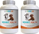 gato Cuidado urinario - Complejo de salud urinario para perros y gatos - Soporte de la vejiga avanzada - Arándano para gatos - 2 botellas (180 Treats)