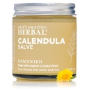 Calendula Salve, Calendula Cream, Dibujo Salve, Calendula Ungüento, Ora Impresionante Herbal, Cocot Salve libre hecho con Calendula orgánica y Licorice Root, 4 oz
