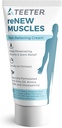 TEETER Renovación - Crema de Dolor Conjunto con aceite de Emu, MSM, Arnica, Boswellia Serrata Glucosamine (2.5 oz)