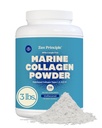 Principio Zen Peptides de Collagen Marine Powder 3lb. Pescado salvaje, no transgénico. Admite la piel sana, el pelo, las articulaciones y los huesos. Hidrolyzed Tipo 1 & 3 Proteína. Aminoácidos, Sin sabor, Fácil de mezclar.