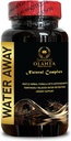 Agua Away - Suplemento de Agua Natural, Semillas Celeria, Cereza de Tarta, Granos Verdes de Café, Carne de Leche, Retención de Agua, Láminas Diuréticas Naturales - 1 Botella