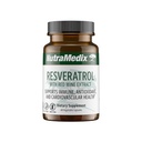 NutraMedix Resveratrol Capsules - Bioavailable Antioxidantes Suplemento de Red Wine Extract + Grape Skins - 200mg Japanese Knotweed for Immune & Cardiovascular Support (60 Capsules)