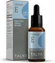 TALYA Vitamina E Liquid Drops 0.34 fl.oz ← Bone, Joint, Heart Health TENIDO Vitamina E Oil for Scars & Skin ANTE Glass Bottle with Dropper TEN Vitamin E Supplement, Non-GMO, Vegan