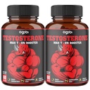 2 Packs 60 cápsulas - 11 hierbas Combinadas con Ginseng, Ashwagandha, Tribulus &amp; More.