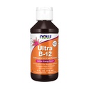 AHORA Suplementos de alimentos, Ultra B-12, Líquido, 800 mcg Ácido fólico, Producción de energía celular*, 4 onzas