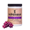 Electrolitos de superieur – Suplemento electrolito basado en plantas w / minerales de mar para la hidratación y recuperación–Keto Friendly, non-GMO, cero Azúcar, Vegan saludable bebida deportiva Polvo – Concord Grape (70 servidumbres)