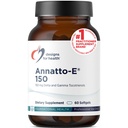 Diseños para la salud Annatto-E 150mg Tocotrienols - DeltaGold Vitamin E Complex Supplement with Delta + Gamma Tocotrienols - Cardiovascular, Healthy Aging + Antioxidant Support - Non-GMO (60 Softgels)