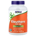 Eleuthero 500mg Ahora Comida 250 cápsulas