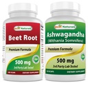 Powder 500 Mg &amp; Ashwagandha Extracto 500 Mg