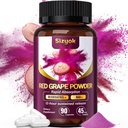 Piceid Resveratrol Supplement and NAD+ Cell Regenerator, Ultra High Purity & Bioavailable, Support Heart Health, Blood Flow, Cellular Energy Production " Metabolism, Red Grape Powder, 45 Day Supply-54
