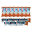 CLIF BAR y CLIF Builders - Variety Pack - Crunchy Peanut Butter and Chocolate Peanut Butter - Energy Bars and Protein Bars - Non-GMO - Plant Based - 2.4 oz. (14 Conde)