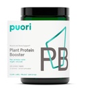 Puori Vegan Plant Protein Enhancer Powder - 25 Servings - Neutral Flavor Pea Protein with Algae Calcium for Essential Amino Amino Acids - Dairy-Free, Vegetarian, Non GMO