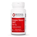 PROTOCOLO PARA LA VIDA BALANCE Grape Seed OPC - 250mg - 90% Polyphenols - con Rutin &amp; Amla Fruit Extract - Grape Seed Capsule - Non-GMO & Kosher - 90 Veg Caps