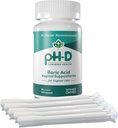 pH-D Feminine Health Support - Boric Acid Starter Bundle - pH-D Boric Acid Vaginal Suppositories 24 Conde y 5 Vaginal Suppository Applicators