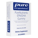 PureEncapsulations PureNutrients EPA/DHA Gummy  Gummy Soft Chew to Support Healthy Cognitive Function and Daily Wellness ← 36 Gummies ← Natural Lemon-Lime Flavor