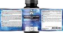 Hydroxocobalamin 100 μg por Serving - Vitamina B12-120 Tablas Vegan - 480 Serviciones - Apoya el sistema nervioso y reduce la fatiga - Suplemento dietético por la hegemonía de Apolo