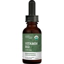 Vitamina Vegana Orgánica B12 Suplemento líquido sublingual - 2500mcg Metilcobalamina gotas para energía natural, metabolismo salud y sistema inmunológico Apoyo - 1 Fl Oz