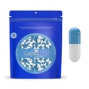 Capsulina Colorada Tamaño 000 Empty Gelatin Capsules Azul / Blanco 5000 Cuenta
