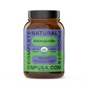 Cápsulas de Ashwagandha orgánica - 100 Cápsulas 500mg Puro Suplemento de Ashwagandha orgánica para el apoyo a la calma