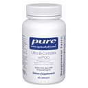 Pure Encapsulations Ultra B-Complex with PQQ ← Vitamina B Suplemento de Soporte Nerves, Cells, Methylation, and Mitochondrial Health* ← 60 Capsules