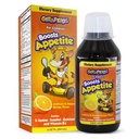 GirafKids Appetite Booster Syrup for Kids Ages 4+, 8 Fl Oz - Vitaminas para niños, Orange Flavor - Promueve un apetito saludable &amp; energía