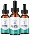 Cortexi Ear Drops - Cortexi Hearing Support Drops, Cortexi Drops, Cortexi Reseñas - Promociona la Claridad Auditoria, apoya el paquete de Audición Saludable de 3