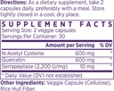 NAOMI NAC 600mg con Quercetina para Soporte Inmuno y Respiratorio, Respiración Normal, Confort Nasal y Ojo, Sinus y función respiratoria, 60 cápsulas