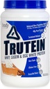 Nutrición corporal Trutein High Protein Powder: 45% Whey, 45% Casein, 10% Egg White, Gluten-Free, Low Sodium, Grass Fed Whey Protein Powder, Gym Suplemento &amp; Breakfast Shake, Pumpkin Pie, 2lb