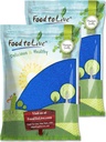 Comida para vivir Blue Spirulina Powder, 12 libras — Puro Raw Blue-Green Algae Extract, Kosher, Vegan, No-Irradiated, Rich in Phycocyanin, Great for Juices, Smoothies, Shakes, Drinks, and Food Coloring