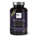 NEW NORDIC Elderberry Vegan Gummies, Sugar Free Chewable Immune Support with Vitamin C for Adults and Kids 4+, No Artificial Colors or Flavors, 60 Cuenta (Pack of 1)