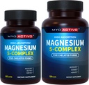 60ct + 120ct - MyoActivo Complejo de Magnesio 5-in-1 - Alta Absorción - Magnesio Chelated