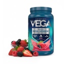 Vega Proteína + Supergreens - 20g Proteína de base vegetal, Berry, 26 Servings, Verdes Reales " Veggies, Vegan Keto, 0g Añadido Azúcar, Non-GMO, Gluten Free, Dairy Free, 1.7lbs (Packaging May Vary)