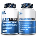 Advanced Joint Support Suplemento Bundle - Full Joint Support Stack with Hyaluronic Acid and FlexMode with Joint Vitamins Glucosamine Chondroitin MSM and BioPerine for Enhanced Absorption