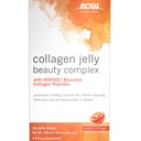 Soluciones de alimentos, Complejo de belleza de gelatina de colágeno, Sabor de naranja dulce, 10 palitos de gelatina