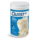 Quest Nutrition Vainilla Milkshake Protein Powder, 24g de Protein, 1g de Sugar, Low Carb, Gluten Free, 1.6 Libra, 23 porciones