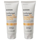 McKesson Antifungal Crema, 2% Miconazole Nitrate - Alivia picazón, quemadura, corte de Jock Itch, Ringworm y Athlete Foot - 4 oz., 2 Conde