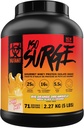 Mutant ISO Surge Whey Protein Isolate Powder Actos rápidos para ayudar a recuperar, construir músculo, a granel y fuerza (5 libras, gran crema naranja)