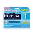 RepHresh Vaginal Gel 4ct (0.07oz) y Monistat 1 día de tratamiento de la infección por levaduras para mujeres con 1 aplicador de ungüento de tioconazol