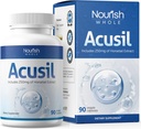 ¿Swelling in Legs and Feet? Acusil reduce los pies hinchados y los tobillos - ¿Su pie hinchado o tobillo hinchado hace difícil ponerse en sus zapatos? Acusil puede ayudar. Estas píldoras diuréticas naturales actúan rápidamente.