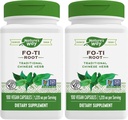 Manera de la naturaleza Fo-Ti Root, hierba china tradicional, 1,220 mg por ser, 100 cápsulas (Pack de 2)