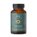 Natura Health Products 25 mg Zinc Supplement - Supports Cellular Health and a Healthy Immune Response - Highly Bioavailable Food-Grown Zinc (60 cápsulas)
