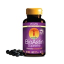 Nutrex Hawaii BioAstin Supreme Hawaiian Astaxanthin - 6mg, 60 Softgels - Suplemento Antioxidante Premium Farm-Direct para el ojo, la piel, el sistema conjunto &amp; Immune Health* - Blended with Extra Virgin Olive Oil