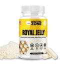 Royal Jelly Capsules – 500 mg Energy, Glowing Skin y Brain Booster Suplemento Silencioso no GMO, libre de gluten, 60 cápsulas vegetarianas fáciles de cambiar
