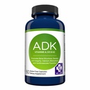 MD.LIFE ADK Suplemento de vitamina – Vitamina D3 K2 y Complejo – 60 cápsulas – High Potency Vitamin ADK for Bone and Heart Health Support