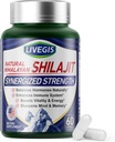 Himalayan Shilajit Capsules Balance Hormonas, Inmunity Boost, Enhance Vitality & Memory, High-Potency Supplement with Various Ingredients,Non-GMO Natural &amp; Orgánico - 60 Condes