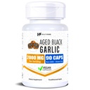Saludfare Aged Black Garlic Supplement Pills Silencio 2000mg Equivalent TEN 90 Vegan Capsules TEN Fermented Odorless Extracto de Ajo ANTERI High Potency Antioxidant Suplemento No-GMO, Gluten-Free TEN Made in USA