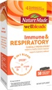 Nature Made Wellblends Immune &amp; Respiratory, EpiCor Postbiótico, Vitamina C, Vitamina D3, Advanced Immune Support Supplement, 50 Vegetarian Capsules