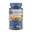 Garden of Life Organics Men 40+ Gummy Vitamins - Berry - Certified Organic, Non-GMO, Vegan, Kosher Complete Multi - Methyl B12, C & D3 - Gluten, Soy &amp; Dairy Gratis, 120 Real Fruit Gummies