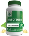 Petróleo de orégano 120 Mini-Softgels ← Salvaje Harvested ← Europa 40:1 Origanum Vulgare Equivalente a 600 mg de orégano en el aceite de oliva virgen extra ← No GMO Gluten Free tención por Health Thru Nutrition (Pack of 120)